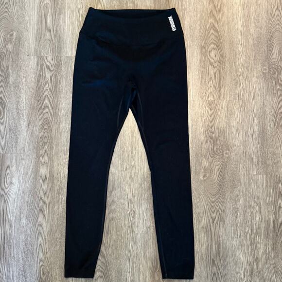 Gymshark Womens Leggins High Waisted Medium Compression  Activewear Loungewear - Picture 2 of 7